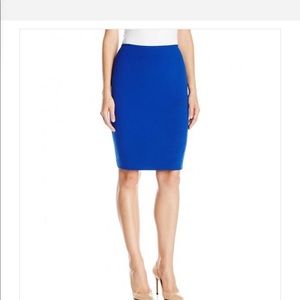 Tahari blue skirt nwt size 6